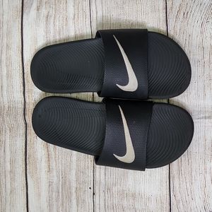 Nike Kawa Slides Black Beach Summer Sandals